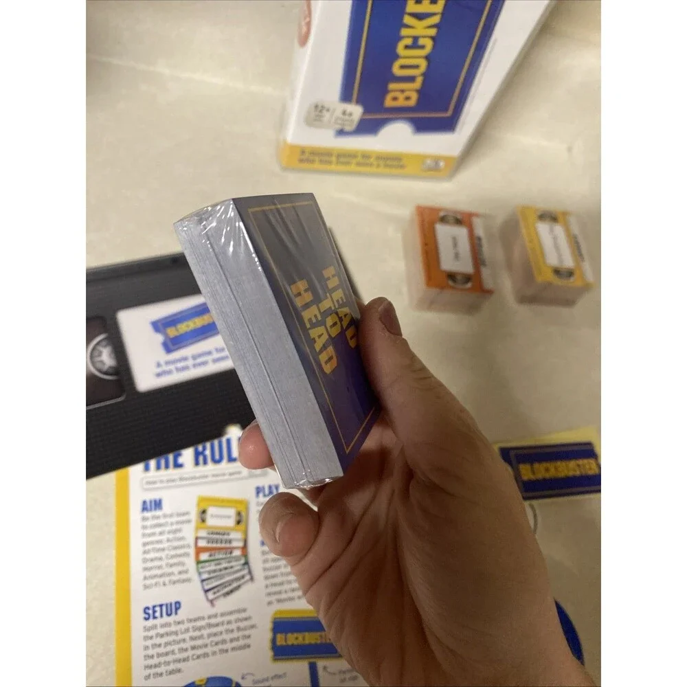 Blockbuster  Video Party Board Game